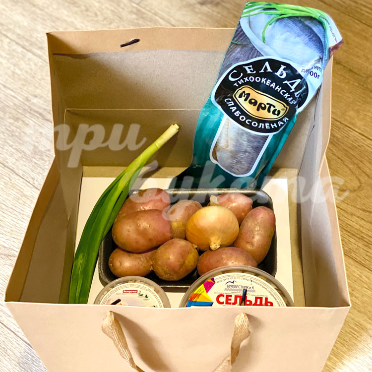 Набор «Селедка с картошечкой» (в бумажном пакете)